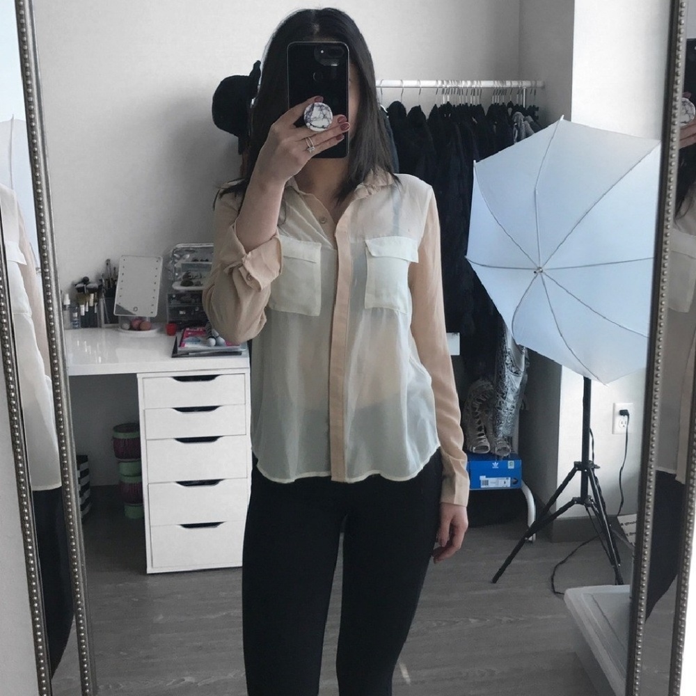 Alice Moon cream blouse